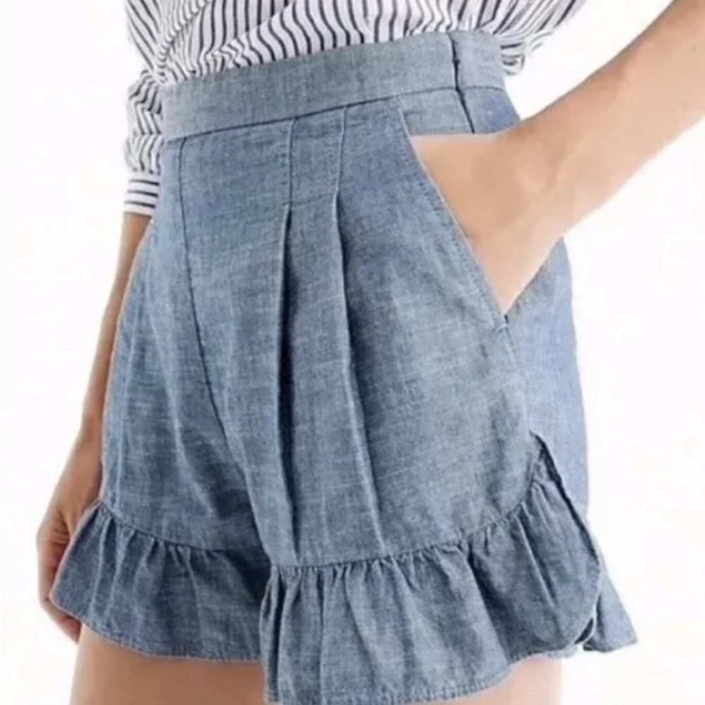 J crew jean shorts